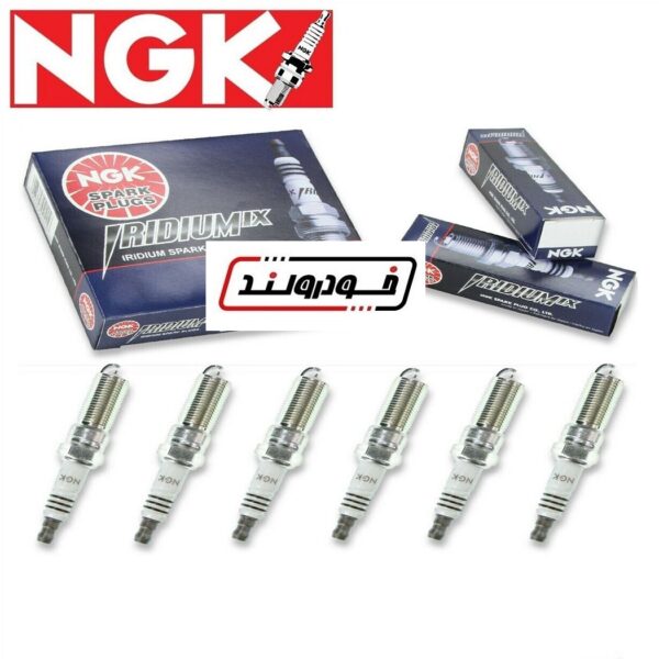 شمع سوزنی ایریدیوم آی ایکس پایه بلند تقویتی NGK LFR7AIX 2309