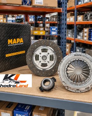 دیسک و صفحه کلاچ پژو 206 تیپ 2 با بلبرینگ ماپا (MAPA)