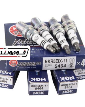 شمع سوزنی ایریدیوم ای ایکس پایه کوتاه NGK BKR5EIX-11 5464