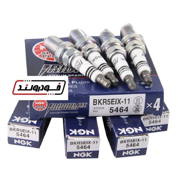 شمع سوزنی ایریدیوم ای ایکس پایه کوتاه NGK BKR5EIX-11 5464