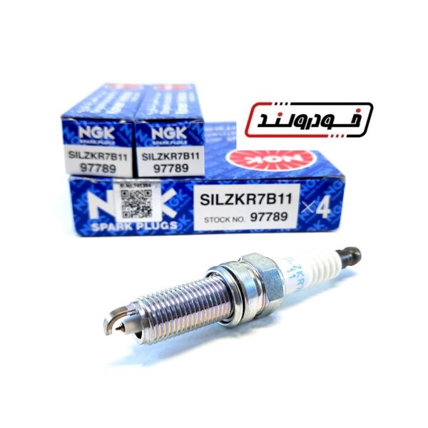 شمع سوزنی ایریدیوم لیزری پایه بلند NGK SILZKR7B11 97789