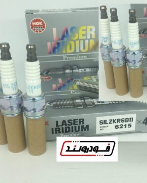 شمع سوزنی ایریدیوم لیزری یورو4 پایه بلند NGK SILZKR6B11 6215