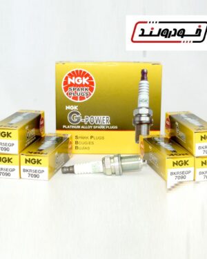 شمع سوزنی جی پاور پلاتینیوم پایه کوتاه NGK BKR5EGP 7090