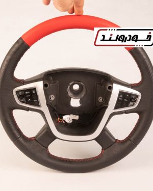 غربیلک فرمان دورچرم بالا قرمز دنا و دنا پلاس A-Type