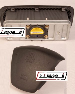 ایربگ جفت راننده و سرنشین پراید اندیشه