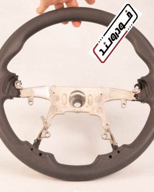 غربیلک فرمان پارس و سمند کلید دار خاکستری تیره فومی بدون بزل و کلید